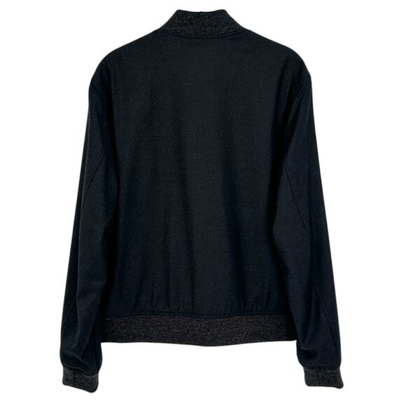 THEORY Wool Varsity Bomber Jacket S - Picture 4 of 12